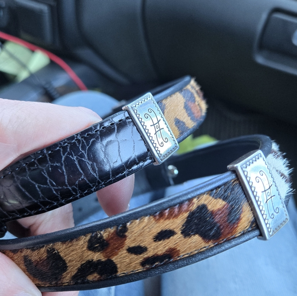 Brighton animal print/belt